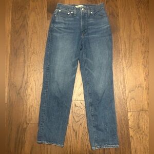 Madewell The Perfect Vintage Straight Jeans
